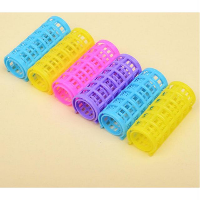 [HCM] BỘ 6 LÔ CUỐN TÓC GAI CÓ CHỤP