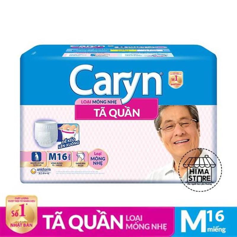Tã quần Caryn mỏng nhẹ M16 (60-85CM) tốt nhất