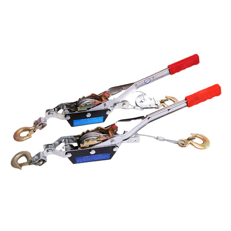 Pa lăng cáp lắc tay 1 tấn -2 tấn cáp 1,5 mét.