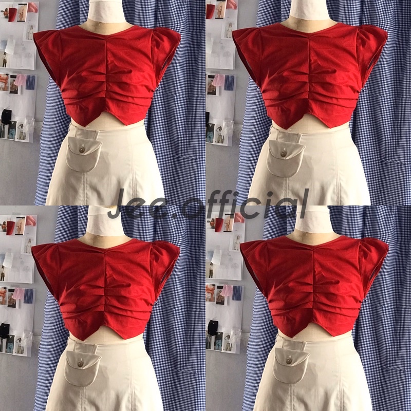 Jee - Red Butterfly top