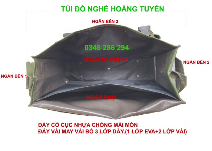 TÚI ĐỰNG ĐỒ NGHỀ KHOÁ BẤM