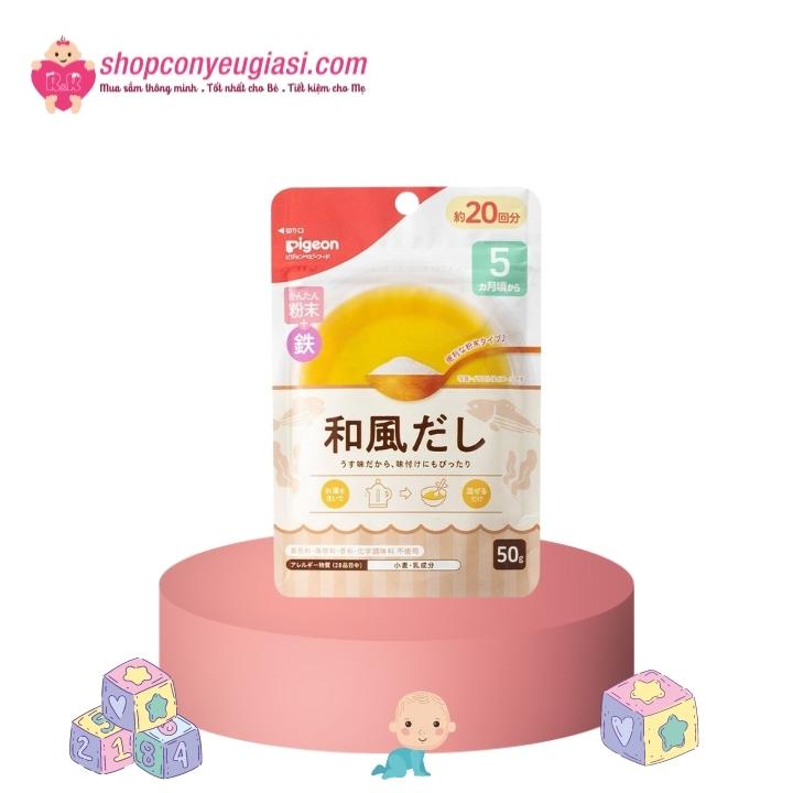 Bột Chế Biến Nước Dùng Dashi Pigeon 50g - Đủ vị