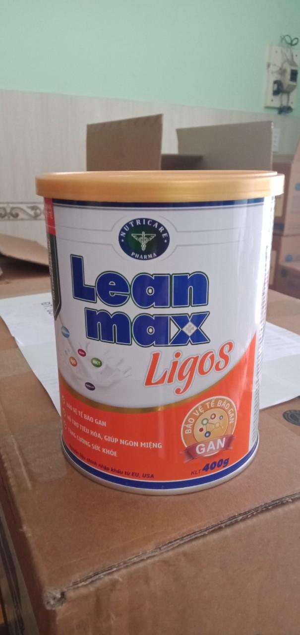 [HCM]LEAN MAX LIGOS (SỮA BỘT BẢO VỆ TẾ BÀO GAN) 400g