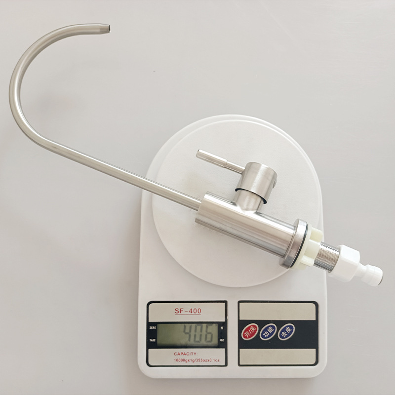 Ngoại thương thép không gỉ 304 vòi làm mát đơn nhà bếp gia dụng nhà bếp rửa bát, chậu rửa bát, vòi rửa bát có thể xoay
