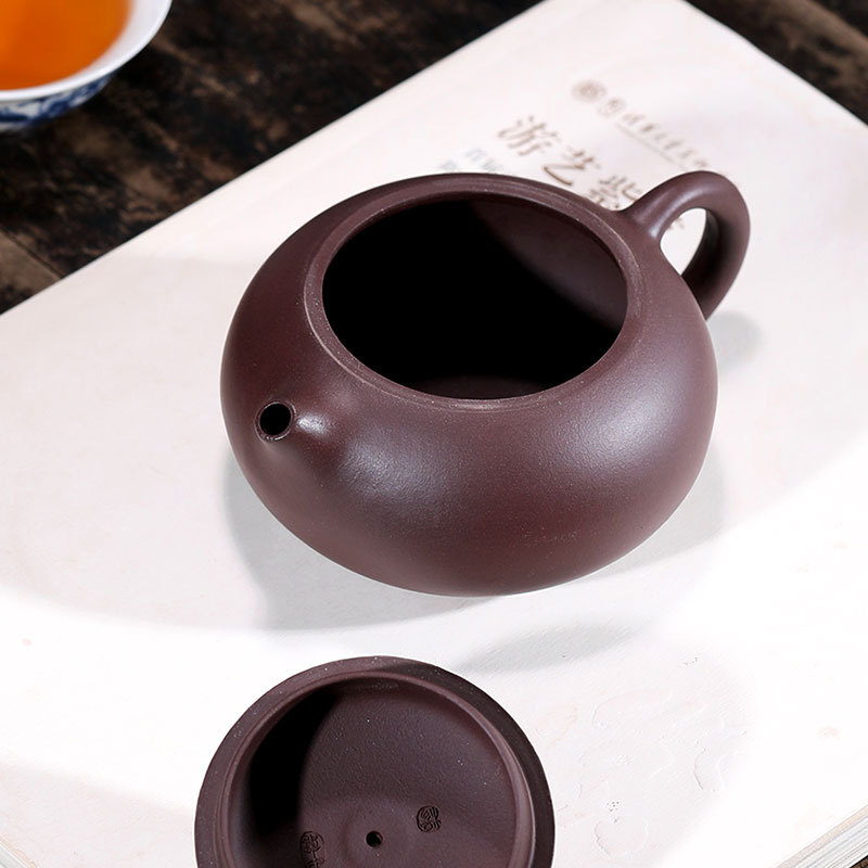 Ấm Tử Sa Nghi Hưng Tây Thi 280 ml (Tử Nê, Lọc Tổ Ong)