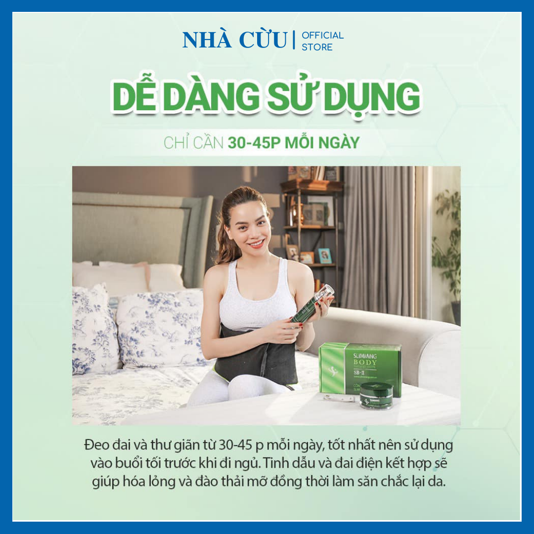Bộ ủ nóng thải mỡ Slimming Body - SlimmingCare