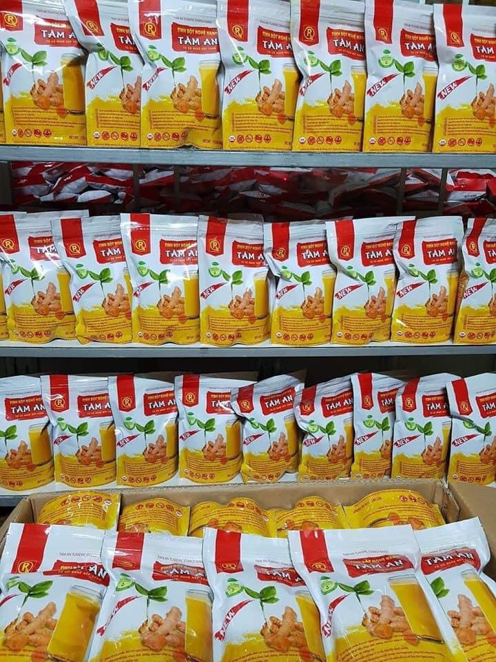 1kg tinh bột nghệ Nano (gồm 2 bịch x500g)
