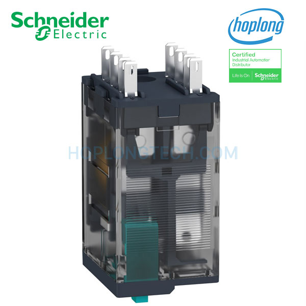 Relay trung gian RXM2AB1BD Schneider - 2 Poles (8 chân) - 24VDC