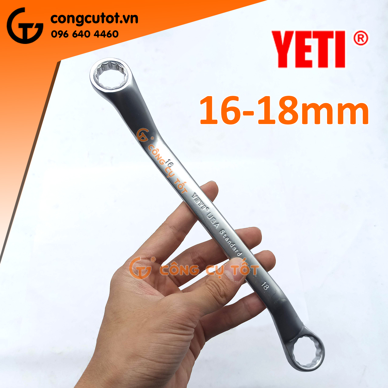 Cờ lê 2 vòng miệng tròn YE.TI