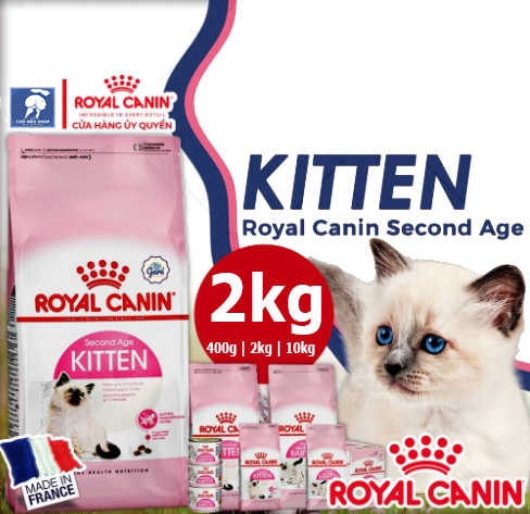Thức ăn hạt cho mèo con Royal Canin Kitten 400g