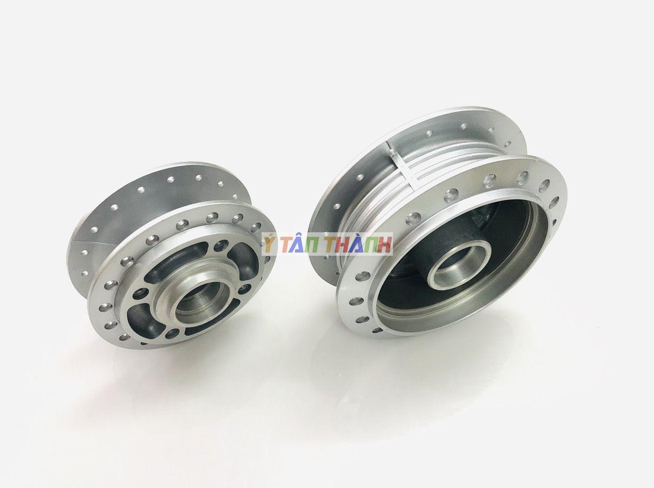 Đùm Trước Sau Wave Rs Bạc