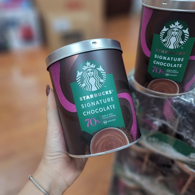 Bột Socola Starbuck 300GR - Chocolate Starbucks 70% Cacao