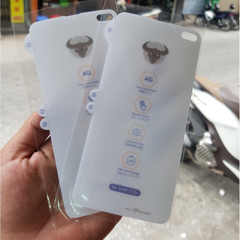 Dán dẻo chống vân PPF Samsung S8,S9,S8+,S9+,Note 8,Note 9,Note10, Note10+,S10,S10+,S20,S20 mặt trước full màn hình