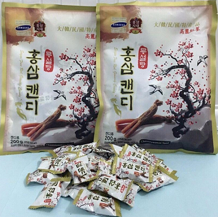 Kẹo Sâm Ông Bà Lão Hàn Quốc 200gr