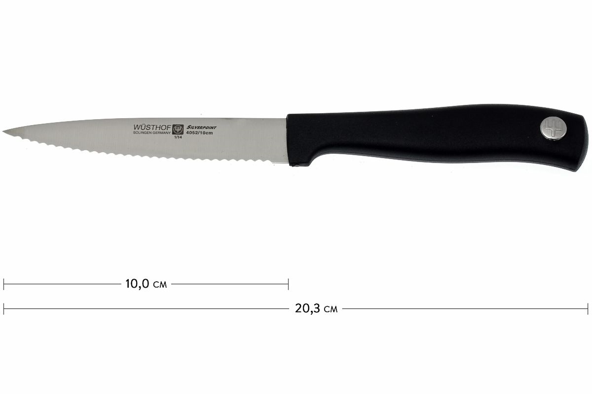 Dao răng cưa Wusthof Silverpoint 10cm - Xuất xứ Đức (Wusthof paring knife)
