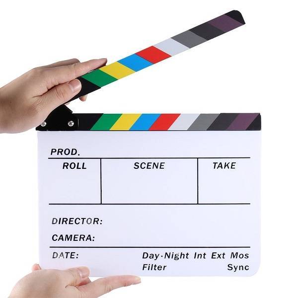 Bảng clapper board quay phim