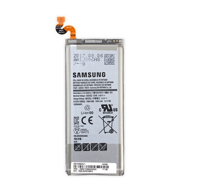 Pin samsung galaxy note 8 n950 bảo hành đổi mới