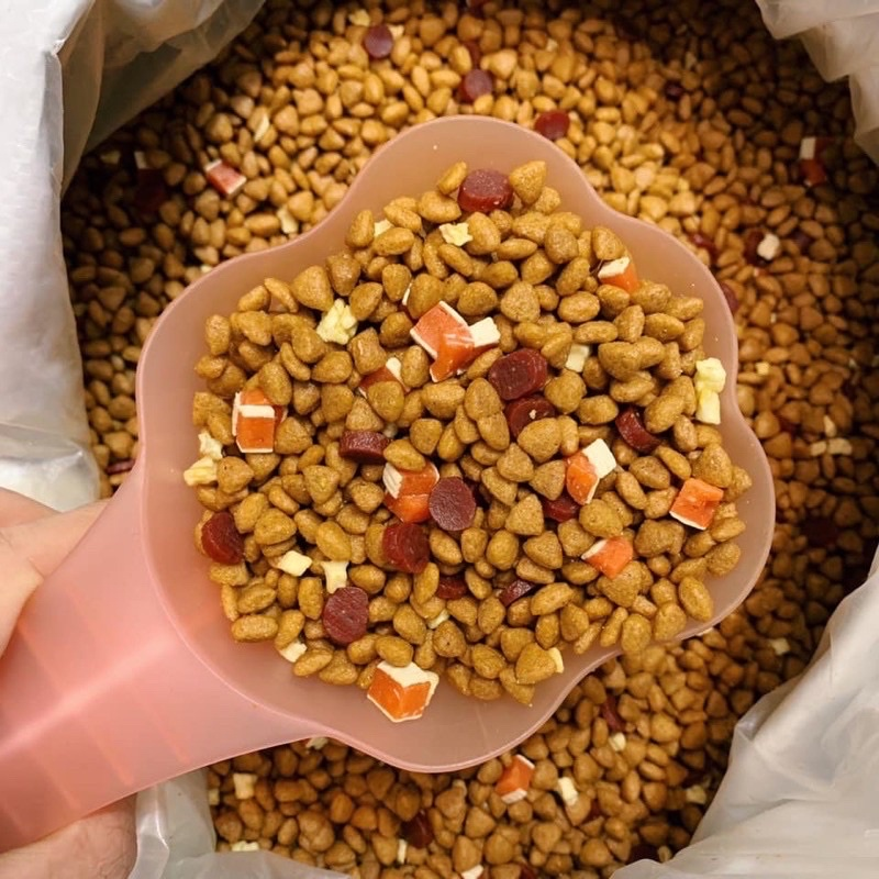 (1kg repack) Hạt khô Captain cho cún mix bò, cá phomai, rau củ