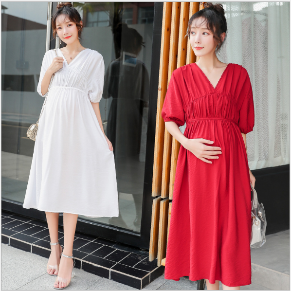 ĐẦM BẦU  VÁY BẦU CÔNG SỞ MÙA XUÂN