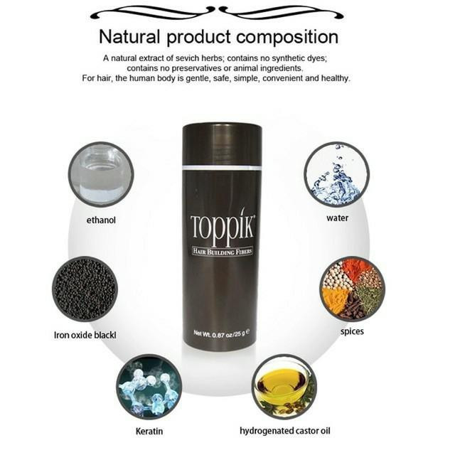 [Bán Sỉ] Bột phủ dày tóc Toppik Hair