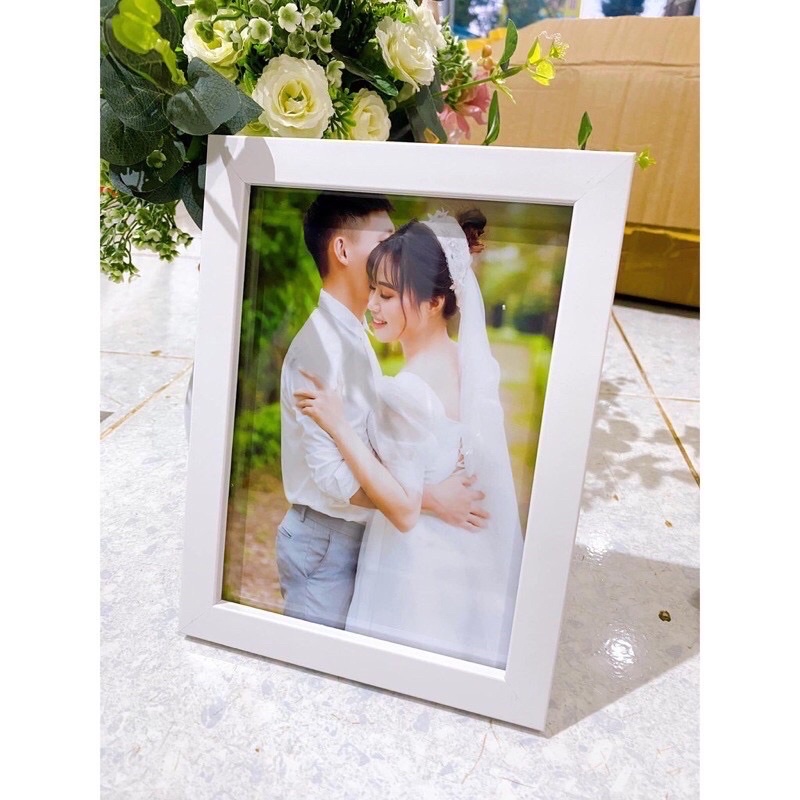 Khung ảnh để bàn treo tường cỡ 9x13
