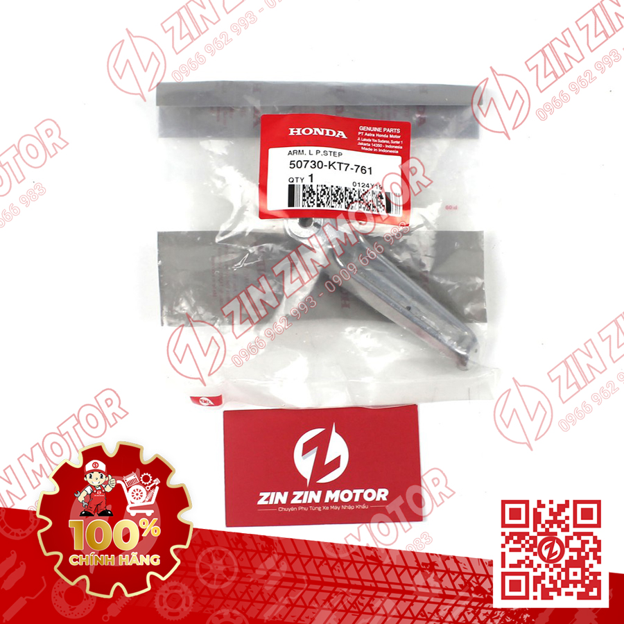 Department of aluminum footrest after Sonic 150R, winner V1, winner X V2 V3, RS150 V1 V2 V3 left right 50730kt7761, 50720kt7761