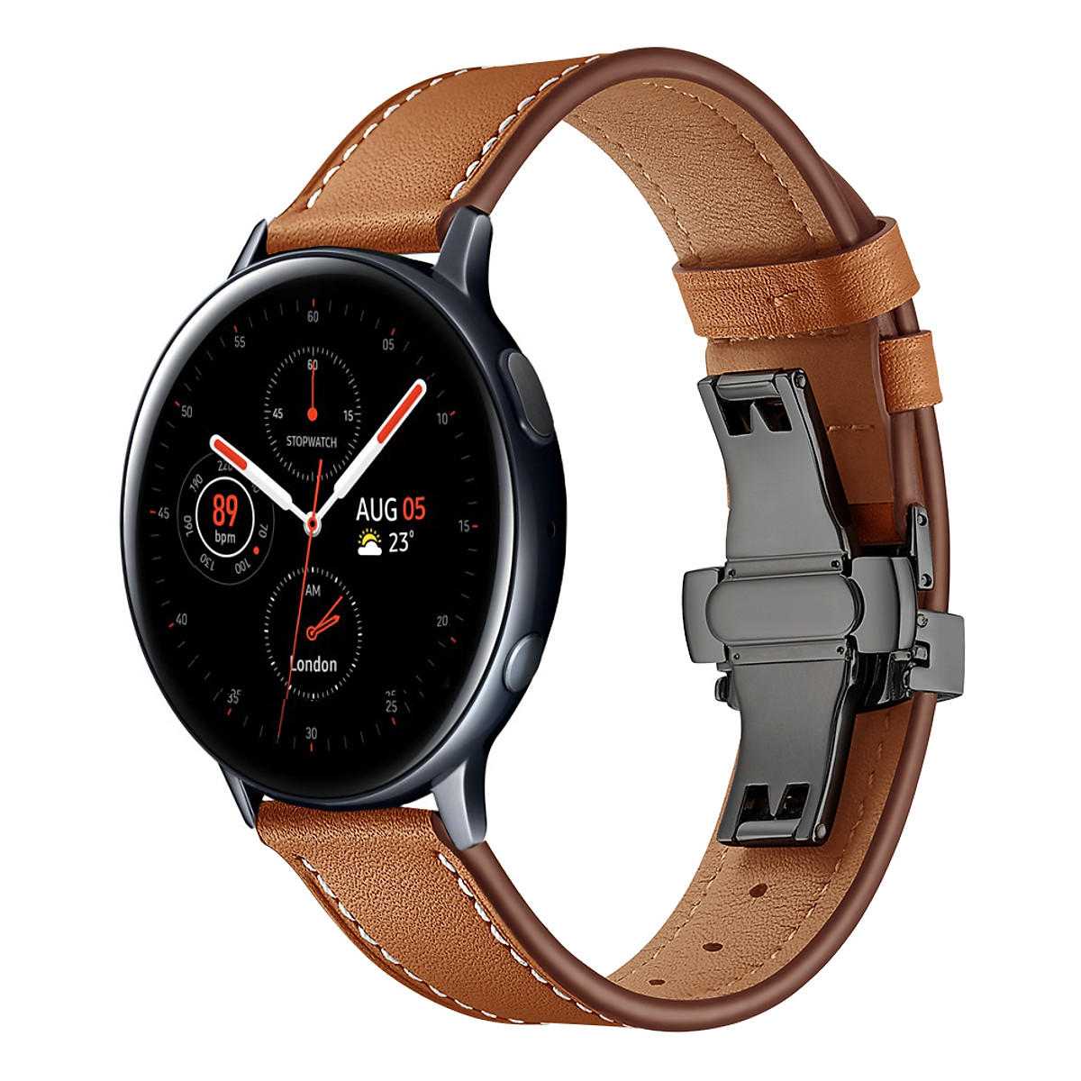 Dây da Kai.N Italy cho đồng hồ Samsung Galaxy Watch 3/ Galaxy Watch 4/ Galaxy Watch 5 Size 20mm