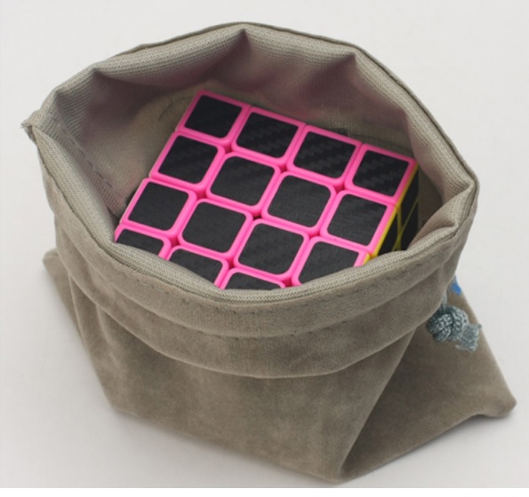 [HCM]Túi đựng Rubik dây rút vải nhung Phụ kiện cho Rubik Cuber