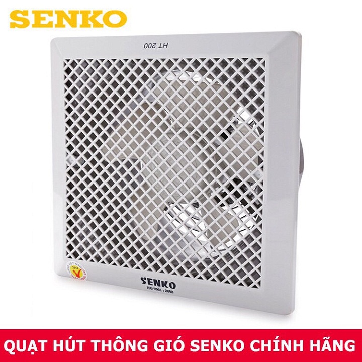Quạt hút thông gió âm trần senko ht200,quạt hút âm trần senko