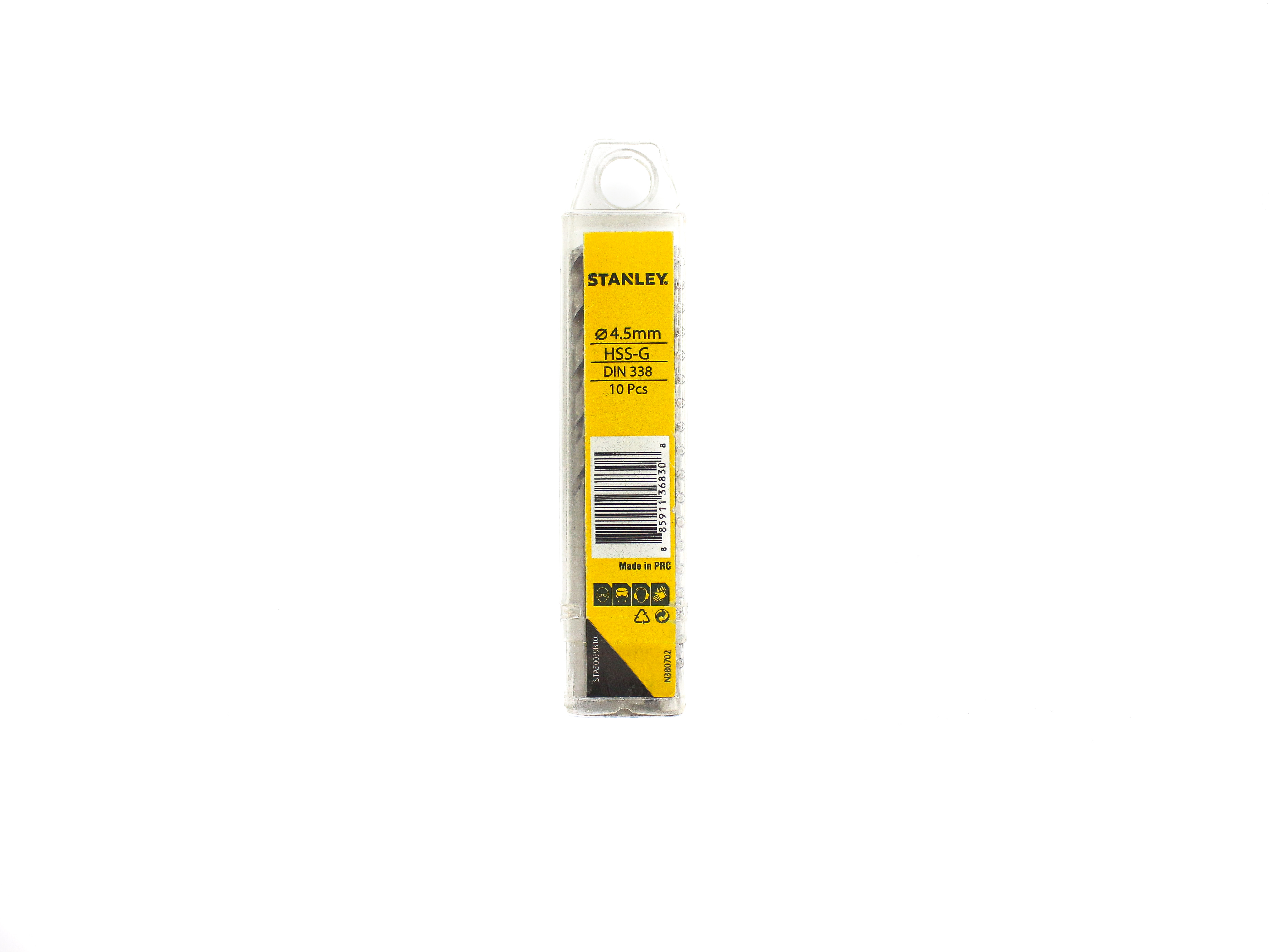 Mũi khoan sắt 4.5MM HSS Stanley STA50059B10