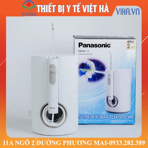 Máy tăm nước gia đình panasonic ew1611 - hàng chính hãng, tặng thêm bộ máy đo tiểu đường