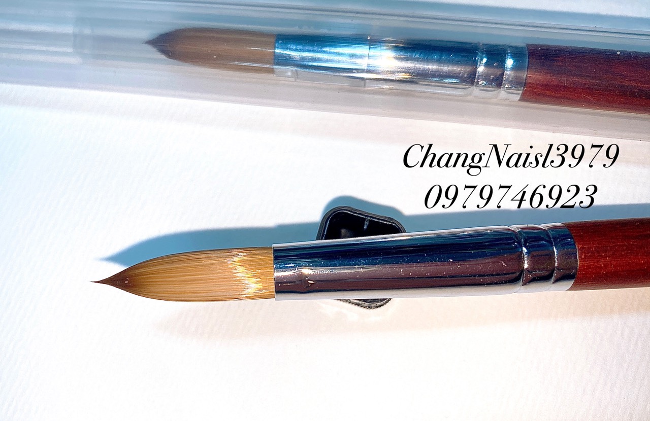 Nail cọ đắp bột - lông mềm - mượt - không vón bột