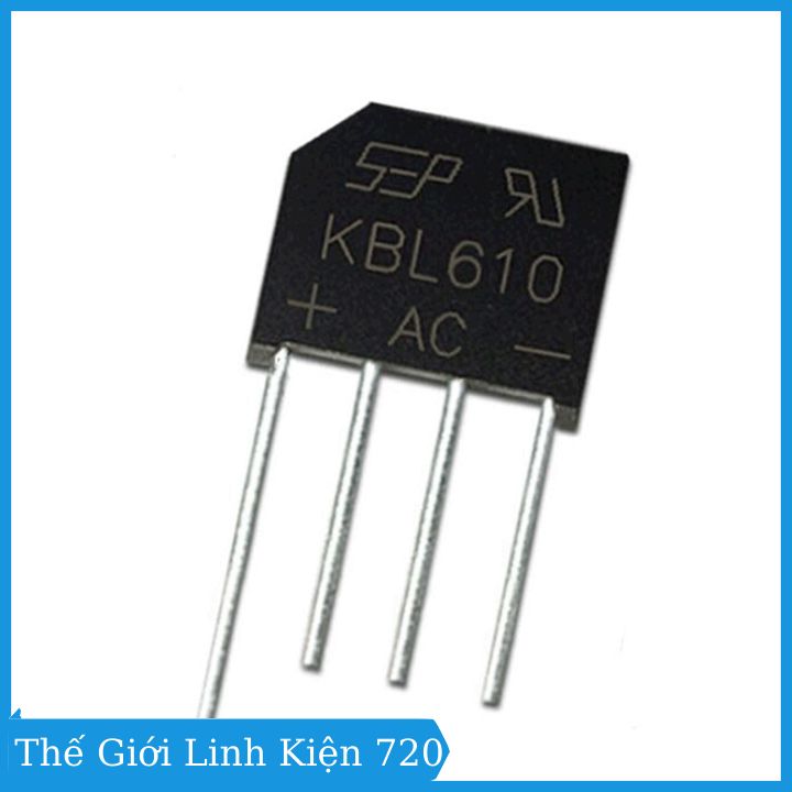 Diode cầu 6a kbl610