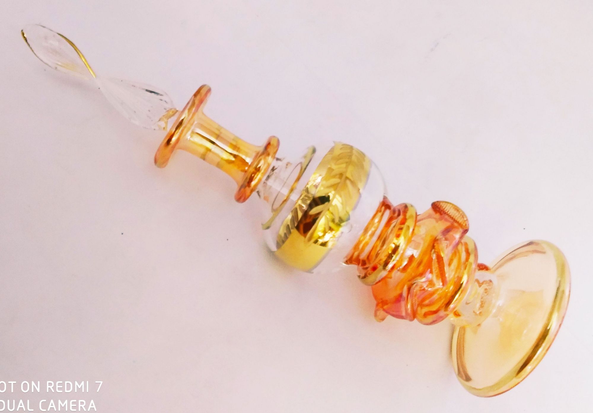To chà bá 30ml Bình Thủy tinh Ai Cập cao cấp mini cấm hoa