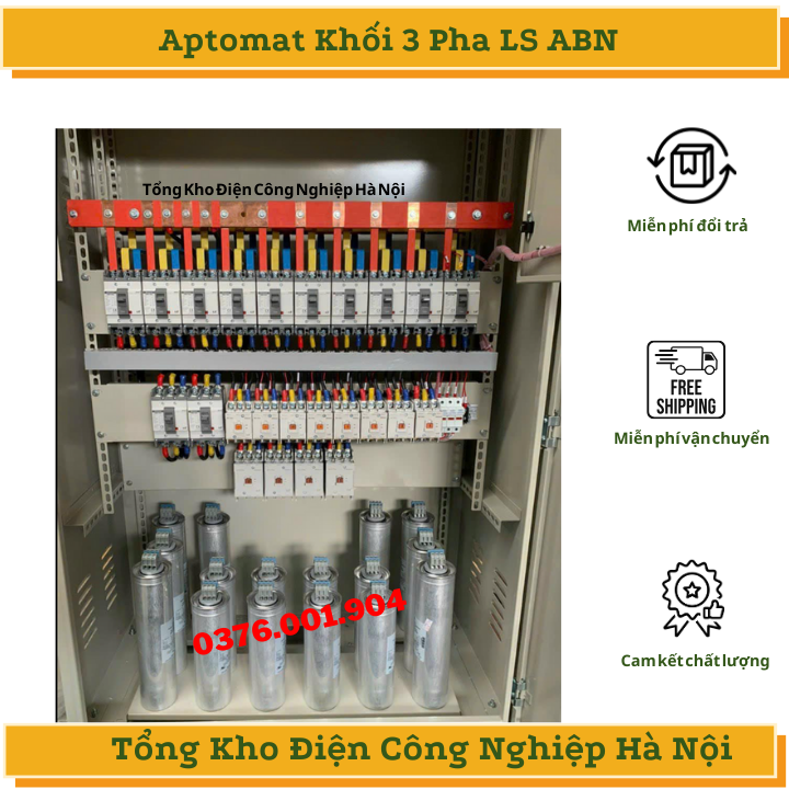 APTOMAT Át khối 3 Pha MCCB LS 3P ABN 20A - 100A