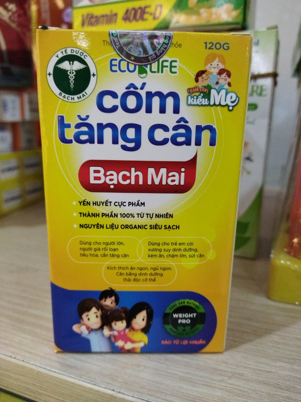 [HÀNG CHÍNH HÃNG]Combo 2 Cốm tăng cân Bạch Mai - bé khỏe mẹ vui.