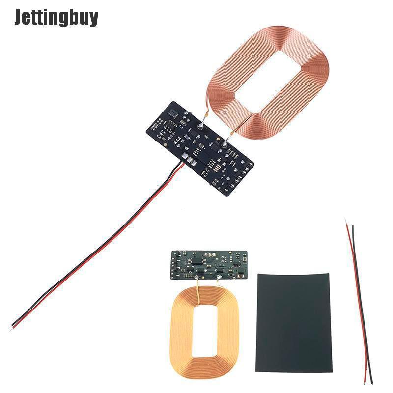 Jettingbuy Standard Qi fast wireless charger module transmitter PCBA circuit board + coil