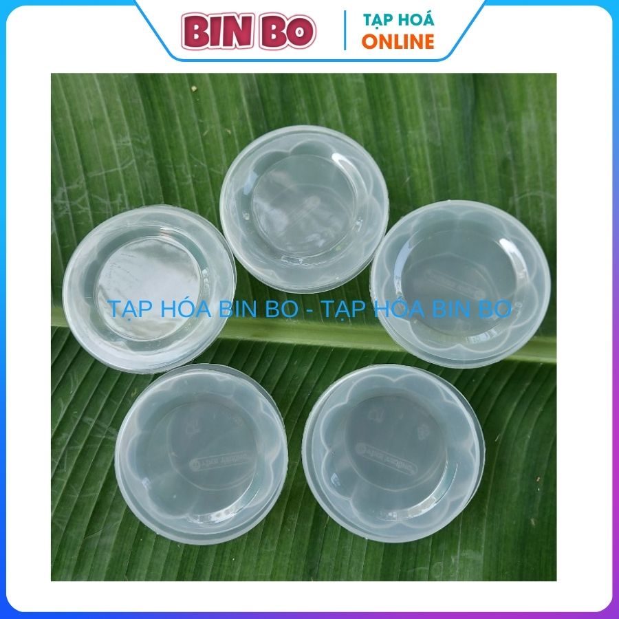 Combo 10 Khuôn bánh flan hình bông hoa có nắp Vĩnh Trường hộp bánh flan hình bông