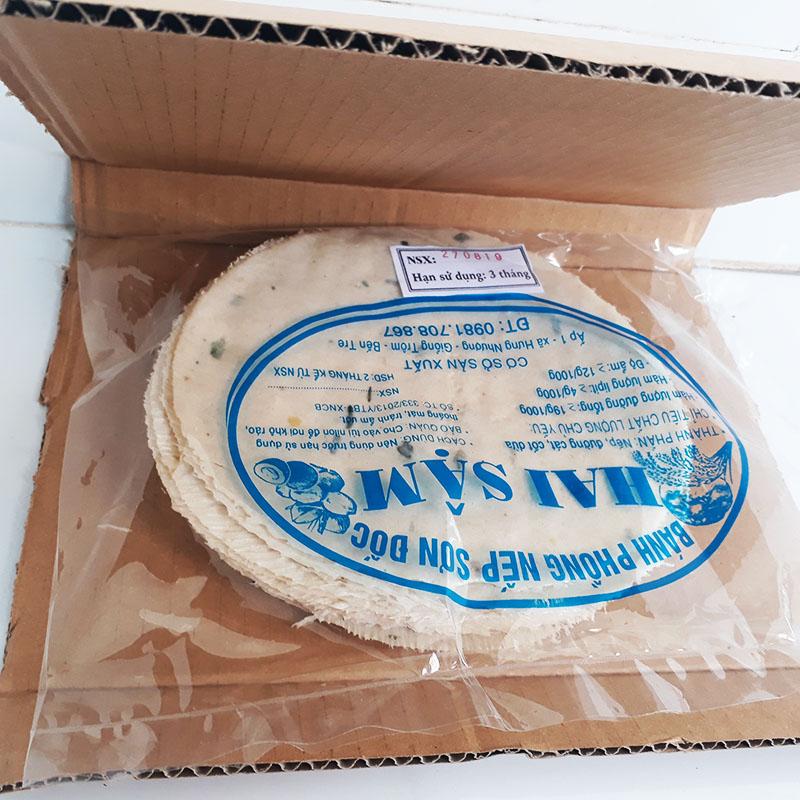 Bánh phồng Sơn Đốc nếp mặn 20 bánh