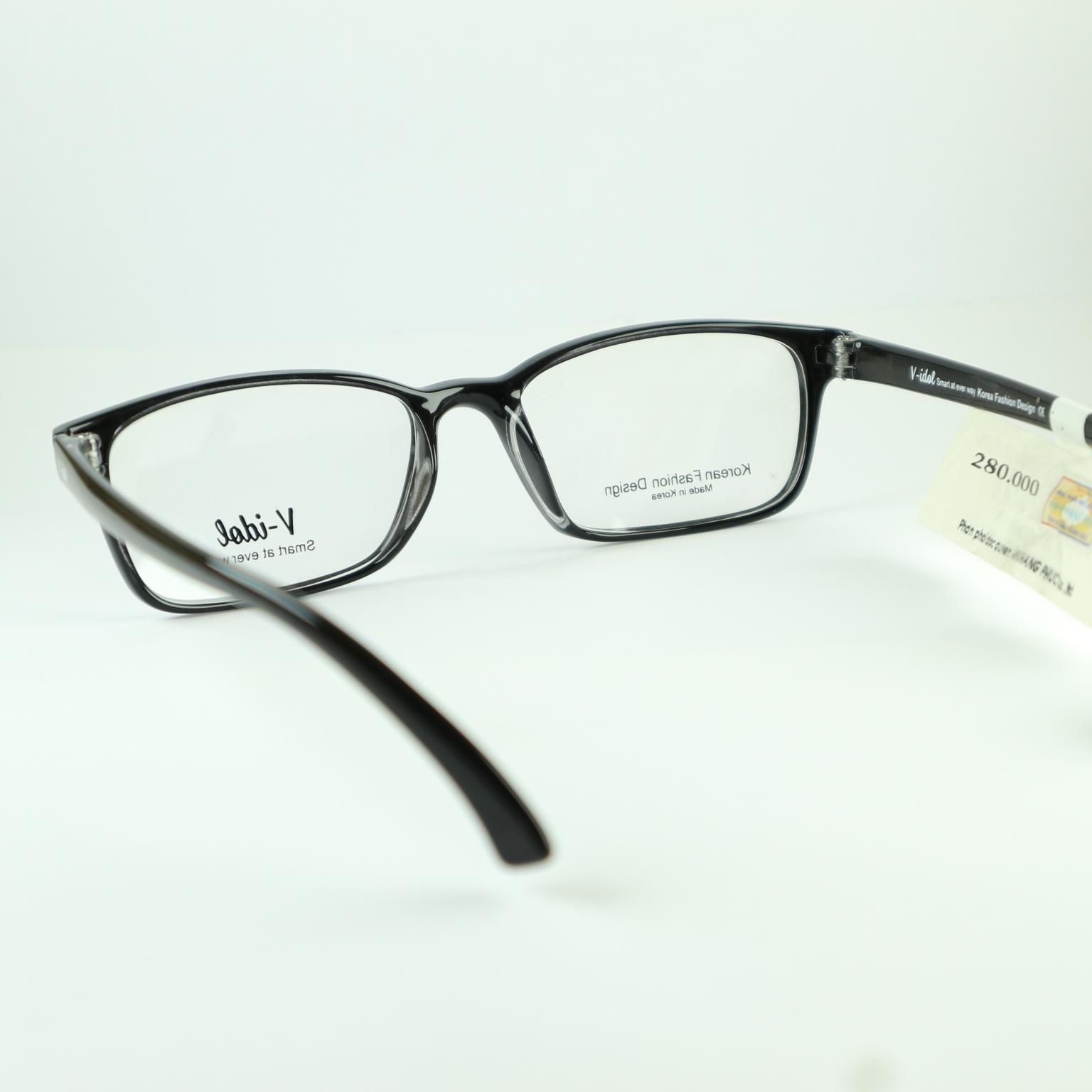 [HCM]Gọng kính V-idol V8050 STBK ( màu đen )