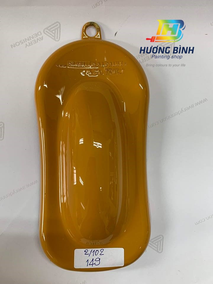 Sơn xịt Samurai màu Vàng Taxi - 149 (400ml) (có khả năng kháng xăng A92, A95)