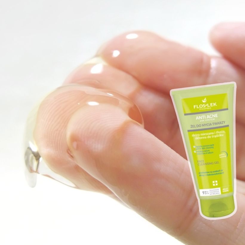 SỮA RỬA MẶT FLOSLEK ANTI ACNE FACE CLEANSING GEL CHO DA NHỜN MỤN 200ML