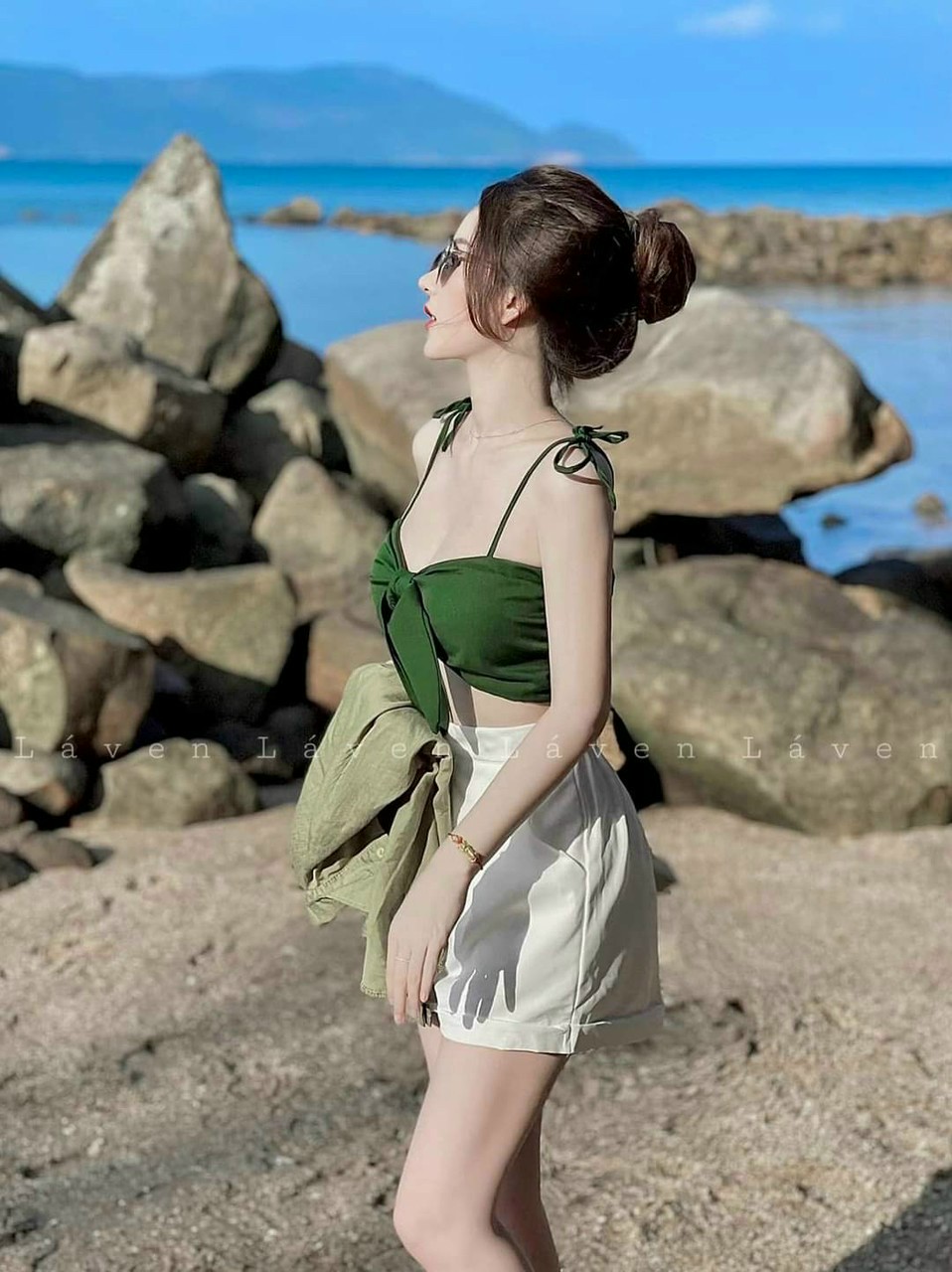 Sét Đũi 3 Món Cột Nơ (Có Mút Ngực)
