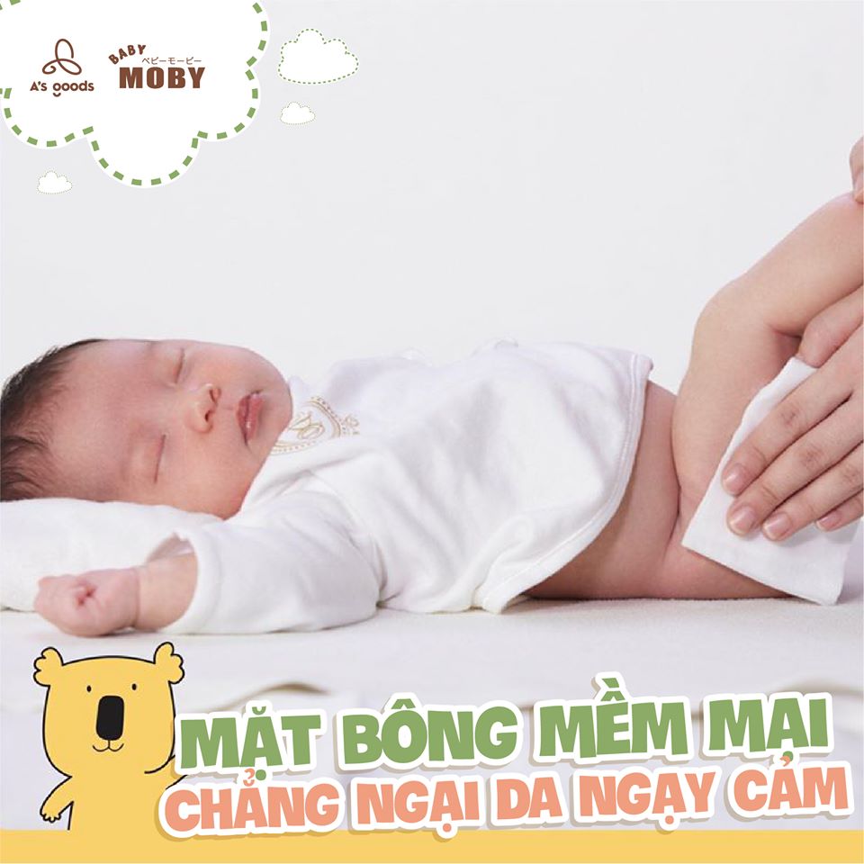 Bông miếng Moby cỡ nhỏ - Sukem Shop