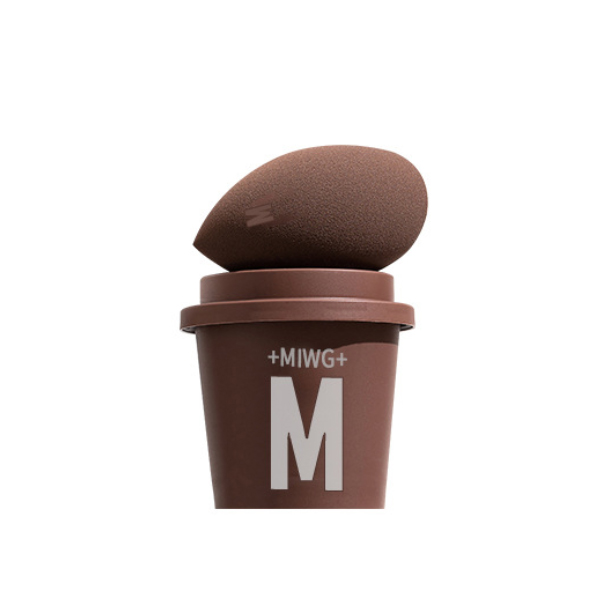 Bông mút trang điểm có hộp +MIWG+ Coffe Makeup Puff
