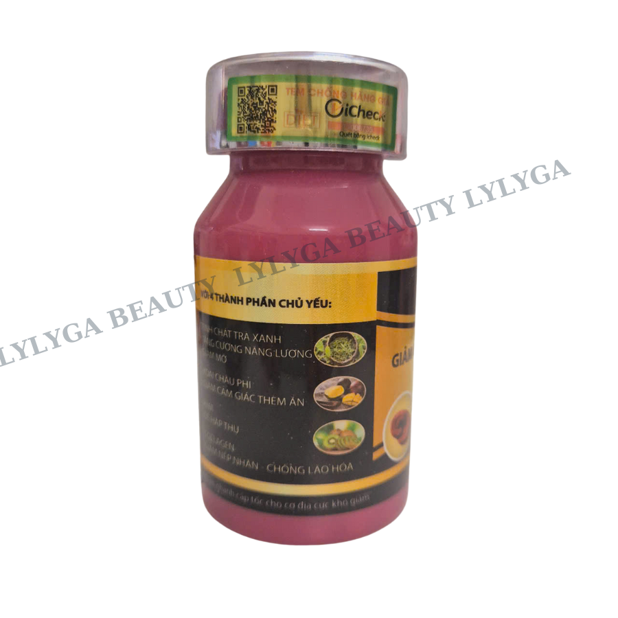 [CHÍNH HÃNG] Giảm Cân Linh Chi Hàn Quốc DIET VIP 2 thành phần tự nhiên giảm cân nhanh an toàn- LYLYGA BEAUTY