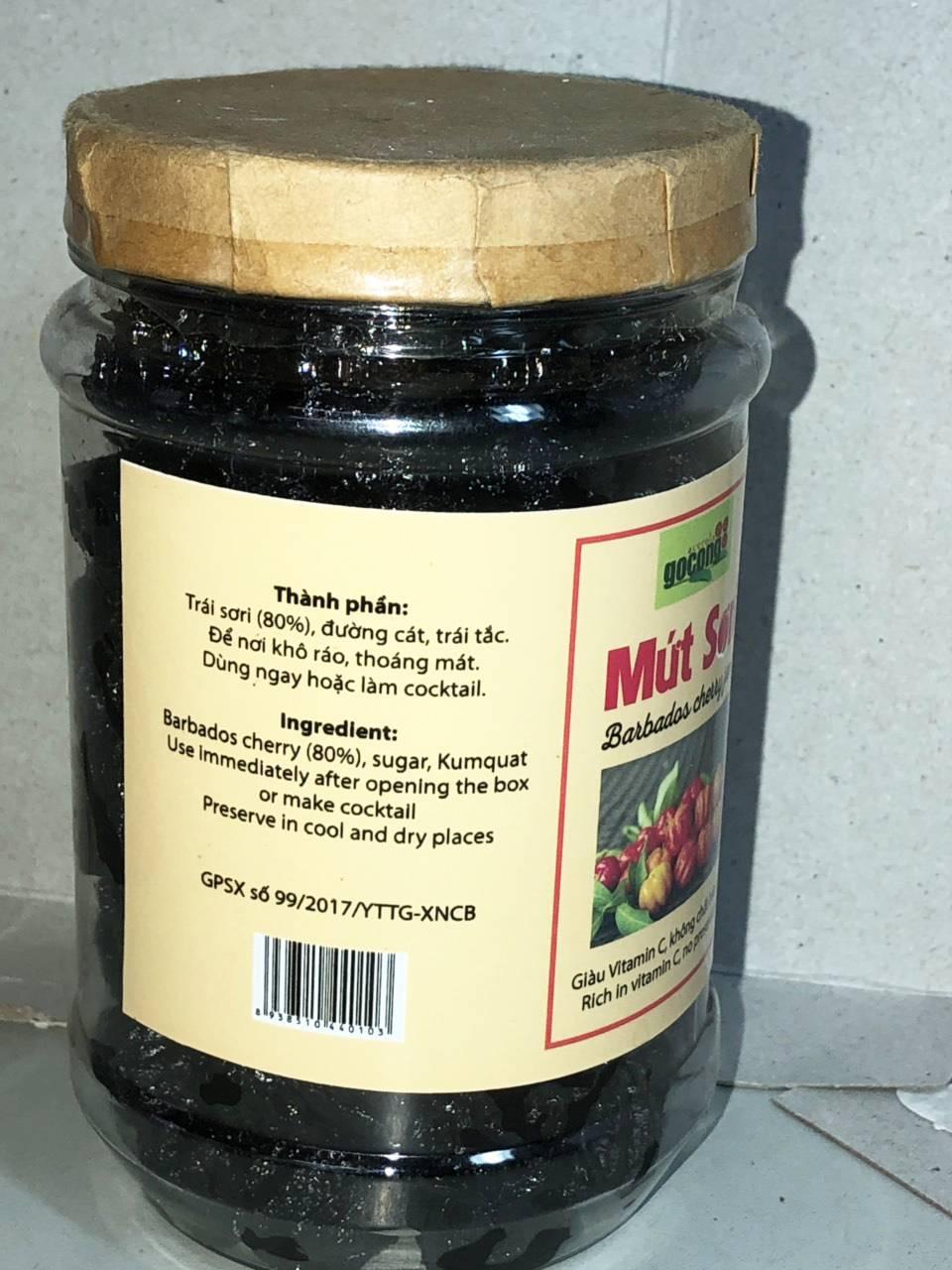 Mứt sơ ri Gò Công