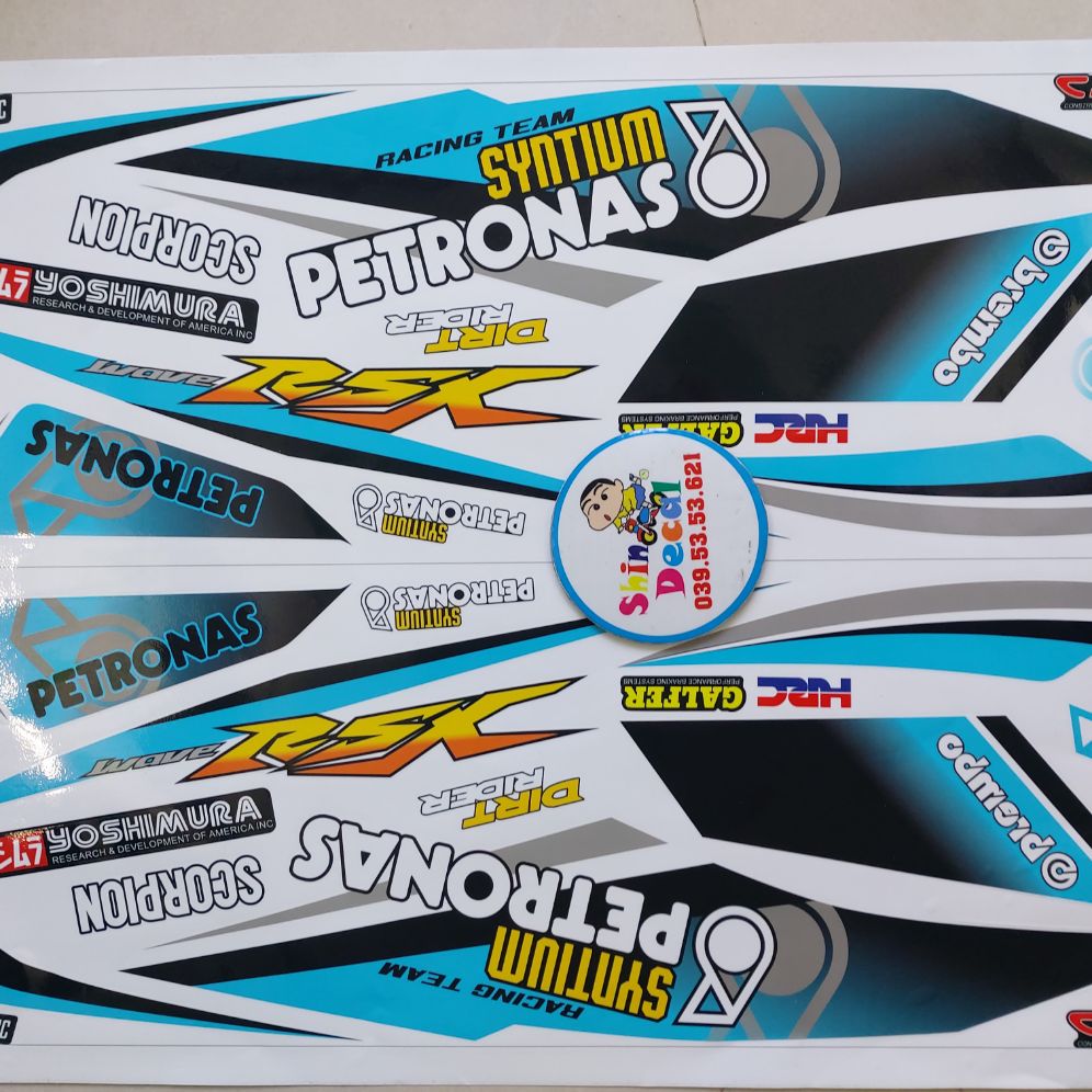 Tem xe wave rsx 2014 petronas