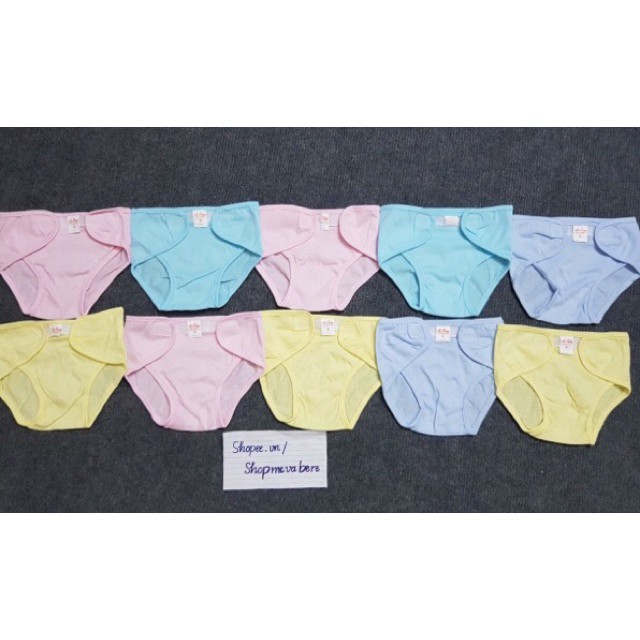 [Hoàn tiền 6%] QUẦN ĐÓNG BỈM CHO BÉ SƠ SINH CÓ SIZE TỪ 3-9kg