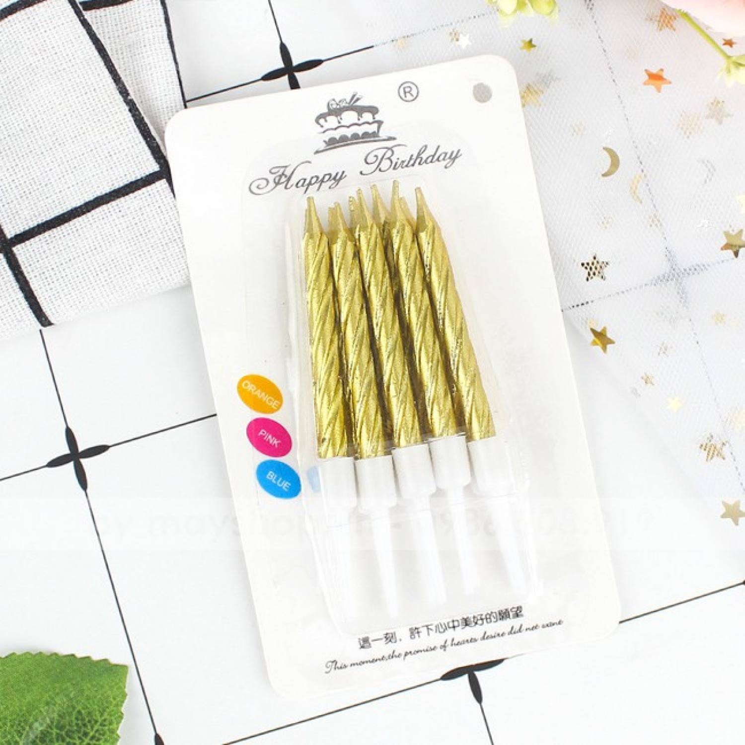 Nến sinh nhật, nến tăm